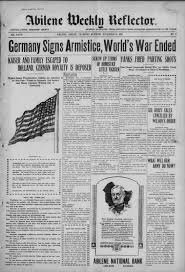 Headlines Announce The End Of World War I Newspapers Com World War World War I History News