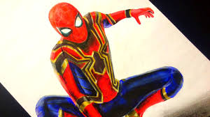 Avengers infinity war coloring pages captain america is shared by andrea in category avengers infinity war coloring. Drawing Homecoming Spiderman Coloring Pages Novocom Top