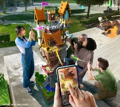 The high detail will allow you to visit your real life home and recognize the terrain. Minecraft Earth Boost Mini Figure 4 Pack Square Imports