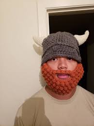 Viking Hat, Viking Beard, Beard Hat, Child Viking Hat, Baby Viking, Adult  Viking, Christmas Gifts for Baby, Winter Hat, Crochet Beard, Warm