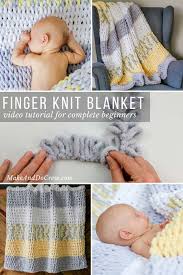 Knitting with knitting needles is based on the front and back loops, the alternation of which creates beautiful canvases. Free Loop Yarn Finger Knitting Blanket Pattern Tutorial For Beginners Finger Knitting Finger Knitting Blankets Finger Knitting Projects