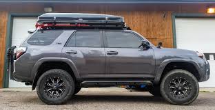 Toyota 4runner Gobi Rack And Ikamper Skycamp Rooftop Tent Look Like They Are Made For Eachother Come Visit Altitude Ind Toyota 4runner Roof Top Tent 4runner