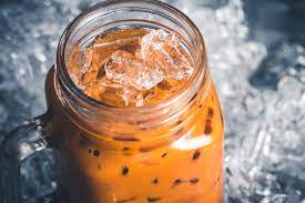 Therefore, thai iced tea made with black tea, a serving of light coconut milk and one teaspoon of sugar would have about 67 calories. Thai Iced Tea Calorie Control Council