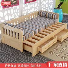 cheap wholesale customized ikea new wood sofa bed small apartment storage multifunction dual use fold diy sofa bed sofas for small spaces sofa bed with storage