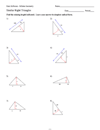 29 Geometry Similar Triangles Worksheet Worksheet Project List