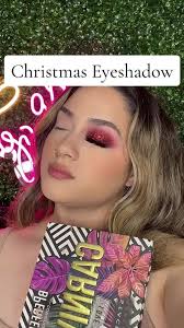 You guys loved this look so much i figured why not repost  #christmaseyeshadow #redglittermakeup #cutcreasemakeup #redeyeshadow  #christmaseyemakeup #christmasmakeuplooks