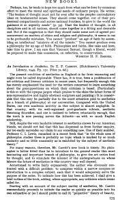 Load more similar pdf files. An Introduction To Aesthetics By E F Carritt Hutchinson S University Library 1949 Pp 151 Price 7s 6d Philosophy Cambridge Core