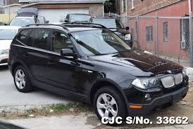 Up to 50% finance organised bmw x3 kcu 2008 auto petrol 2500cc exterior silver interior black leather. 2008 Left Hand Bmw X3 Black For Sale Stock No 33662 Left Hand Used Cars Exporter