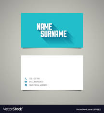 Business card land has a simple business card maker with only a few steps involved. Simple Business Card Design Vector Free Premium Vector Download