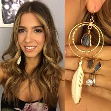 Host Orly Shani Wears Zada Earrings