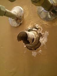 This leads you to replace kitchen sink drain. Sink Drain Pipe Broken Rotted From Wall With Photo Doityourself Com Community Forums