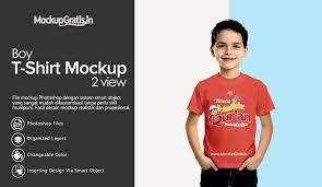 Download Psd Mockup Kaos Anak Laki Laki Gratis Laki Laki Anak Laki T Shirt