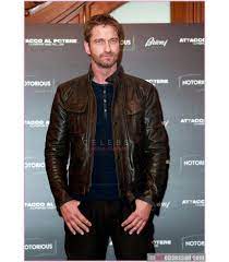 Olympus Has Fallen Gerard Butler Leather Jacket Leather Jacket Jackets Celebrities Leather Jacket
