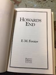 1993 Howards End by E. M. Forster Hardback Book