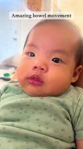 New Born Contact Having Bowl Movement