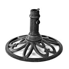 Round Umbrella Base In Black Walmart Com In 2020 Jordan Manufacturing Patio Umbrella Stand Patio Umbrella