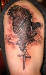 The bird bald eagle is very important in the us as it is the national bird of america and symbol of freedom. 52 Best Eagle Tattoos And Designs With Images