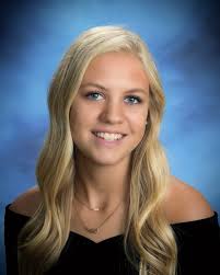 🎓 Mekenzie Olinger Our Senior Class Secretary has enjoyed a busy and full  high school experience. Kenzie has excelled in lead roles in our dramatic  productions, performing with the band, competing in