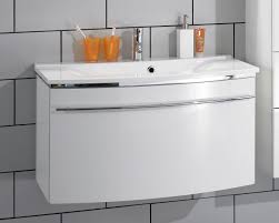 Trendteam smart living badezimmer waschbeckenunterschrank unterschrank schrank amanda, 60 x 56 x 34 cm in asteiche / weiß hochglanz mit viel stauraum. Marlin Bad 3040 Cityplus Waschtisch Mit Unterschrank 92 4 Cm Breit Mineralmarmor Badmobel 1