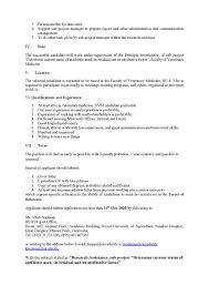 Application for position of veterinary professional. Opportunity Research Assistant For Sub Project Determine Current Status Of Antibiotic Used Its Residual And Its Attributive Factor Which Will Be Based At The Faculty Of Veterinary Medicine Closing Date 14