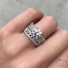 Stop It This Karl Lagerfeld Diamond Bridal Set Is Just Insane Shop For Diamond Engagement R Shop Engagement Rings Fine Engagement Rings Wedding Ring Shopping