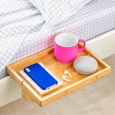 Behold these awesome little clips, with optional hooks, that fit perfectly around the bed slats of the ikea kura bunk bed. Amazon Com Bedshelfie The Original Bedside Shelf For Bed And Bunk Bed Shelf 4 Colors 4 Styles As Seen On Business Insider And Real Simple Original Size Natural Bamboo Color Furniture Decor