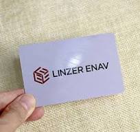 Spot UV Logo Print Customized Smooth PVC Plastic Name Card