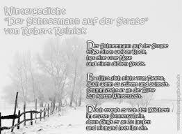 Anna liest dieses gedicht (стихотворение). Wintergedicht Der Schneemann Auf Der Strasse