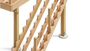 These types of stairs are trendy these. Widening Deck Stairs Fine Homebuilding