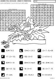 35 Order Of Operations Color Worksheet Worksheet Resource Plans