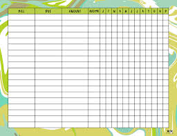 This libreoffice template belongs to these categories: Monthly Bill Organizers 18 Free Printables Printabulls