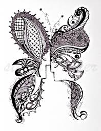 Love Zentangles Butterfly 791x1024 Jpg 791 1024 Zentangle Drawings Zentangle Zentangle Art
