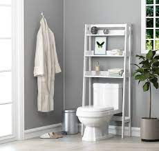 How to reinvent your bathroom with over the toilet shelves. Utex 3 Shelf Bathroom Organizer Over The Toilet Bathroom Space Saver Bathroom Shelf White Finish Walmart Com Walmart Com