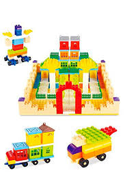 Adichai Assembled Building Blocks Kids Multi Color Educational Toy Super Architect Construction Set Building Blocks Kids Learning Colors Kids Toys