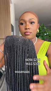 100% virgin human hair lugo braids. These wigs are a must have, soft,  tangle free , lightweight braids. You don't want to miss it For  enquiries/orders: send a DM or click on