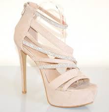 Scarpe da sposa bianco satin tacco alto round toe piattaforma cinturino alla caviglia scarpe da sposa. Scarpe Da Sera Con Tacco Alto 03b0be