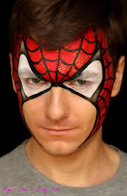 epingle par sonia sur פורים 2019 maquillage spiderman designs de peinture de visage maquillage halloween