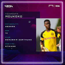 Youssoufa #moukoko fällt mit einer bänderverletzung im fuß für den rest der saison aus. Who Is Youssoufa Moukoko Borussia Dortmund Teen The Next Superstar Striker Or Just Another Freddy Adu Goal Com