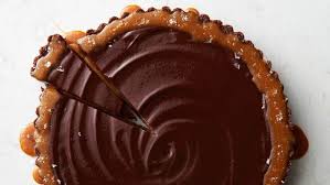 Chocolate Ganache Caramel Cookie Tart Recipe Desserts Caramel Cookies Decadent Desserts
