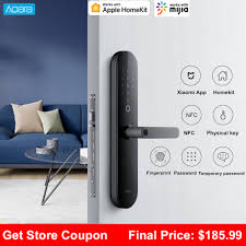 Apple's watchos 5 update, out now for all apple watch models with the exception of the original apple watch, introduces a fun new feature that. Aqara N100 Smart Door Lock Fingerprint Bluetooth Password Nfc Unlock Works With Mijia Applie Homekit Smart Linkage With Doorbell Smart Remote Control Aliexpress