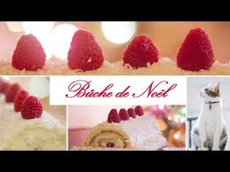 Recette Buche Chocolat Blanc Framboises Youtube