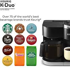 The perfect brewer for any occasion. Keurig K Duo Coffee Maker Single Serve And 12 Cup Carafe Drip Coffee Brewer Compatible With K Cup Pods And Ground Coffee Black Compatible With K Cup Pods And Ground Coffee Black 5000204977 Buy Online At