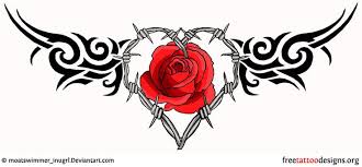 1.7 small elephant with hearts. Tatto Wallpapers Tribal Heart And Rose Tattoos