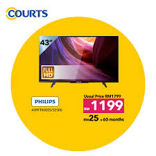 Courts mammoth menyediakan pelan ansuran secara bulanan yang ditawarkan. Beli Tv Di Courts Mammoth