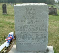 Apr 02, 2014 · houston, who had married for a third time in 1840, to margaret lea, with whom he had eight children, retired from politics. Elizabeth Blair Paxton Houston 1757 1831 Find A Grave Memorial