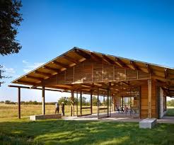 Wooden Pavilions By Lake Flato Create A Farming School In The Texas Landscape Sustainable Architecture Green Building Architecture Lake Flato