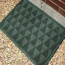 As mentioned above, most standard doorways have a width ranging from 23 inches to 27 inches. Weather Guard Pine Tree 23 Inch X 35 Inch Door Mat In Colors Bed Bath Beyond