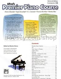 This is the first book ever published in alfred's basic piano library, and it is still the most popular. Various Alfred Premier Piano Course Lesson Book Cd Level 1b