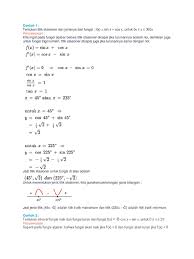 Check spelling or type a new query. Penerapan Turunan Trigo1