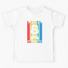 Quickly grab this funny, smart, graphic level 8 unlocked tshirt for . Level 8 Unlocked Kids T Shirts Redbubble